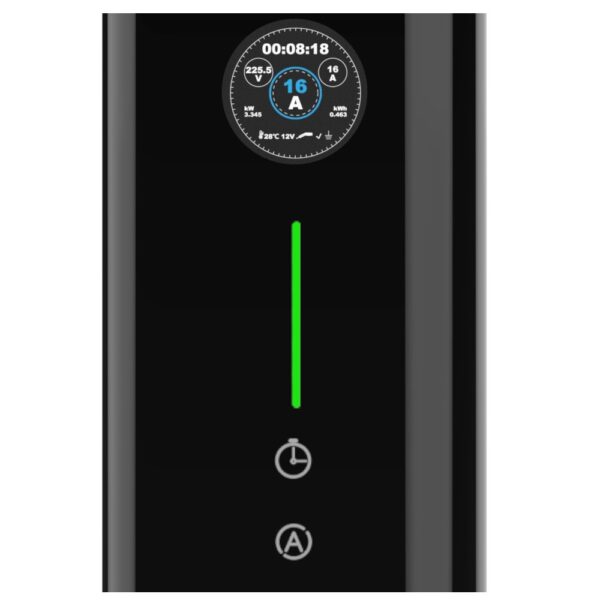 Mobile Ladestation zum laden an Starkstromsteckdosen (CEE 16A Rot) 5/10 Meter Typ2 Kabel optional mit 2 Adaptern – Bild 5